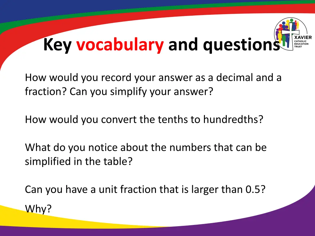 key vocabulary and questions 6