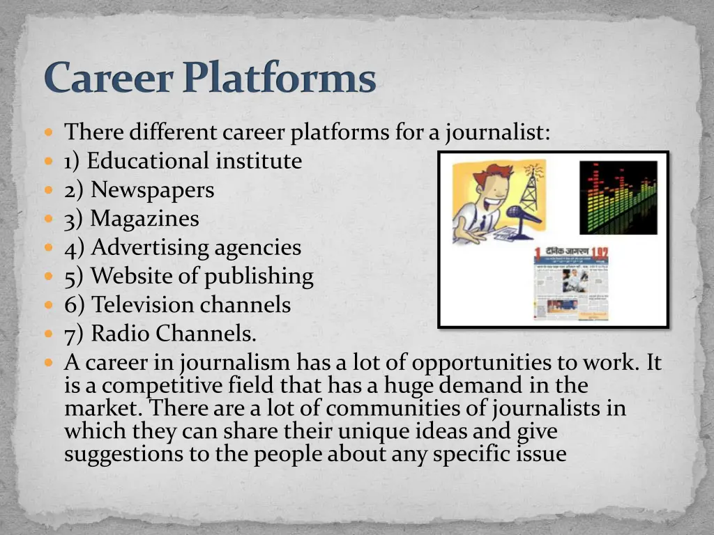 career platforms