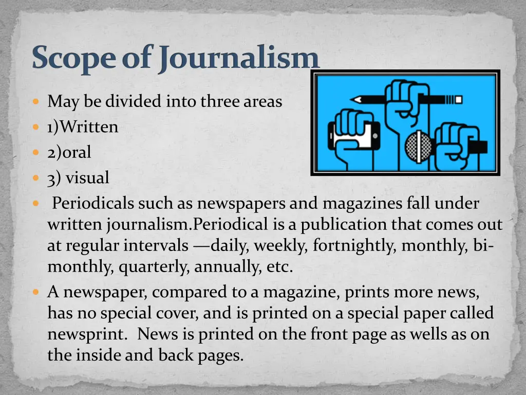 scope of journalism 2