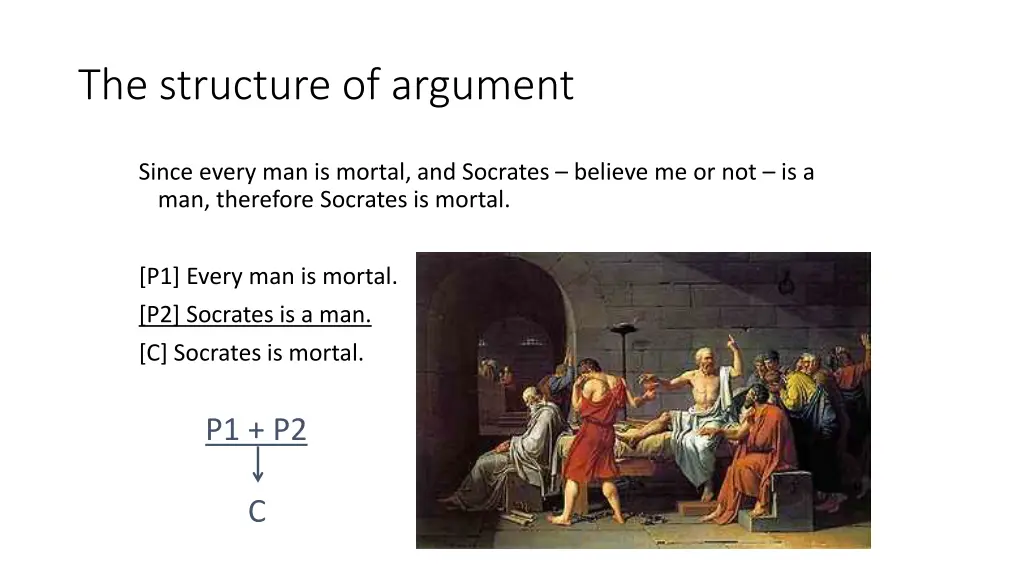 the structure of argument