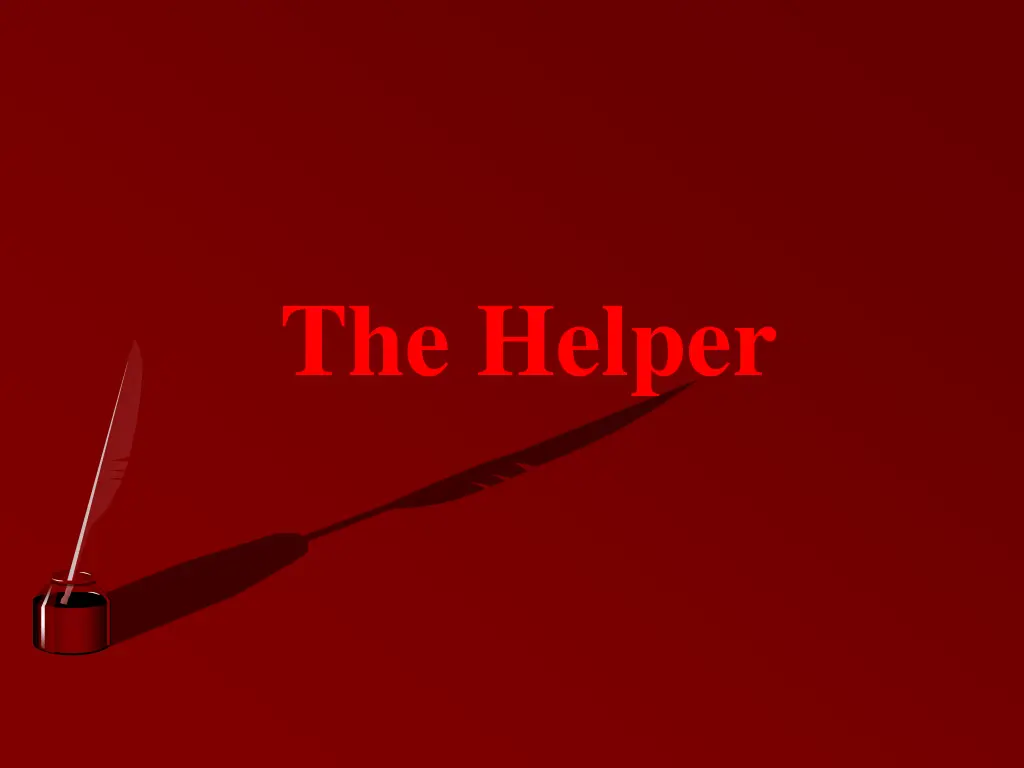 the helper