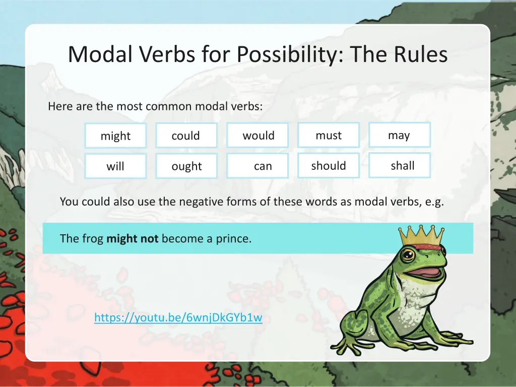 modal verbs for possibility the rules