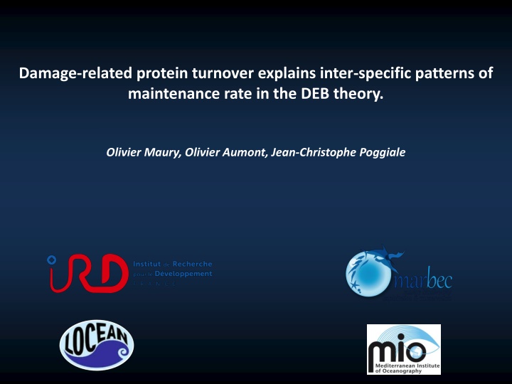 damage related protein turnover explains inter