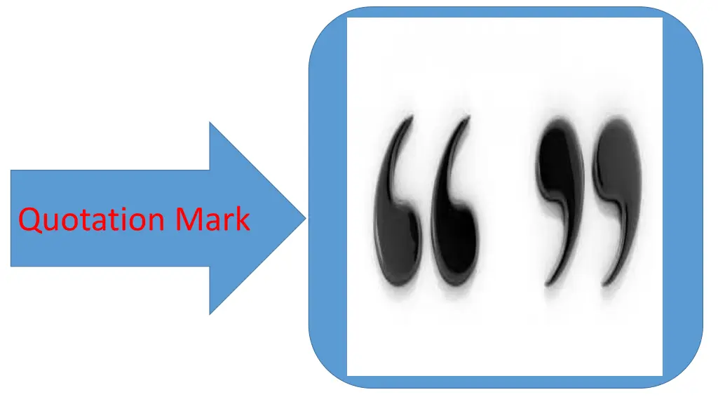 quotation mark