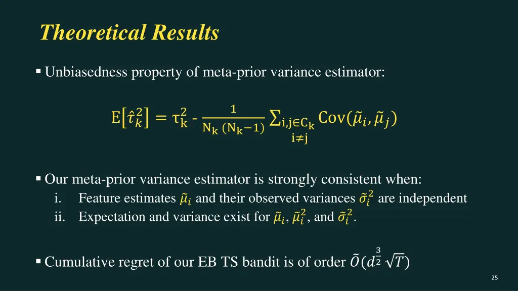 theoretical results