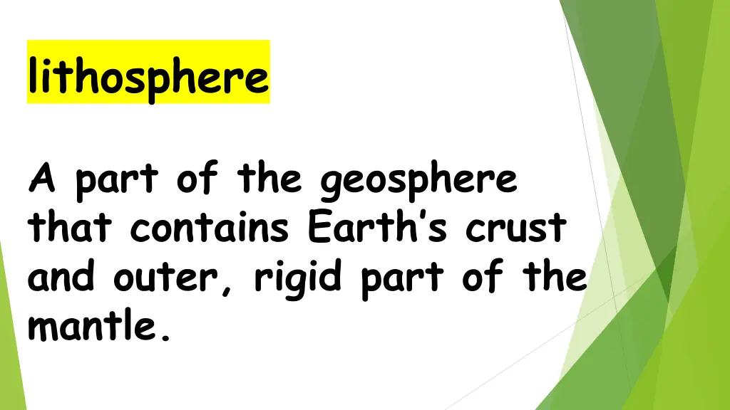 lithosphere