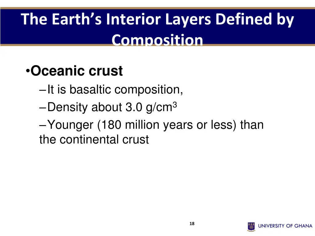 the earth s interior layers defined by composition 2