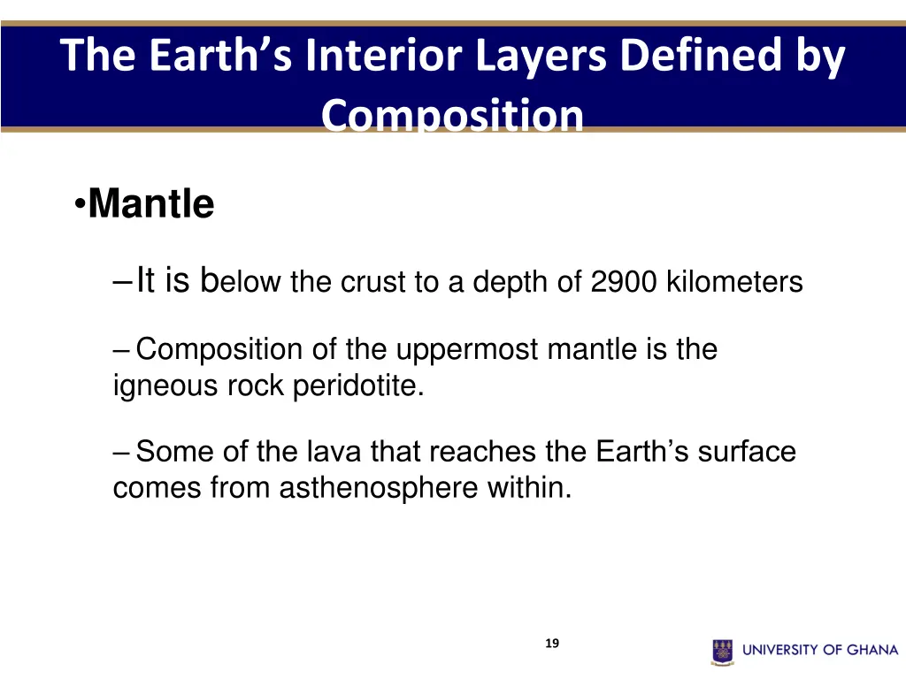 the earth s interior layers defined by composition 3