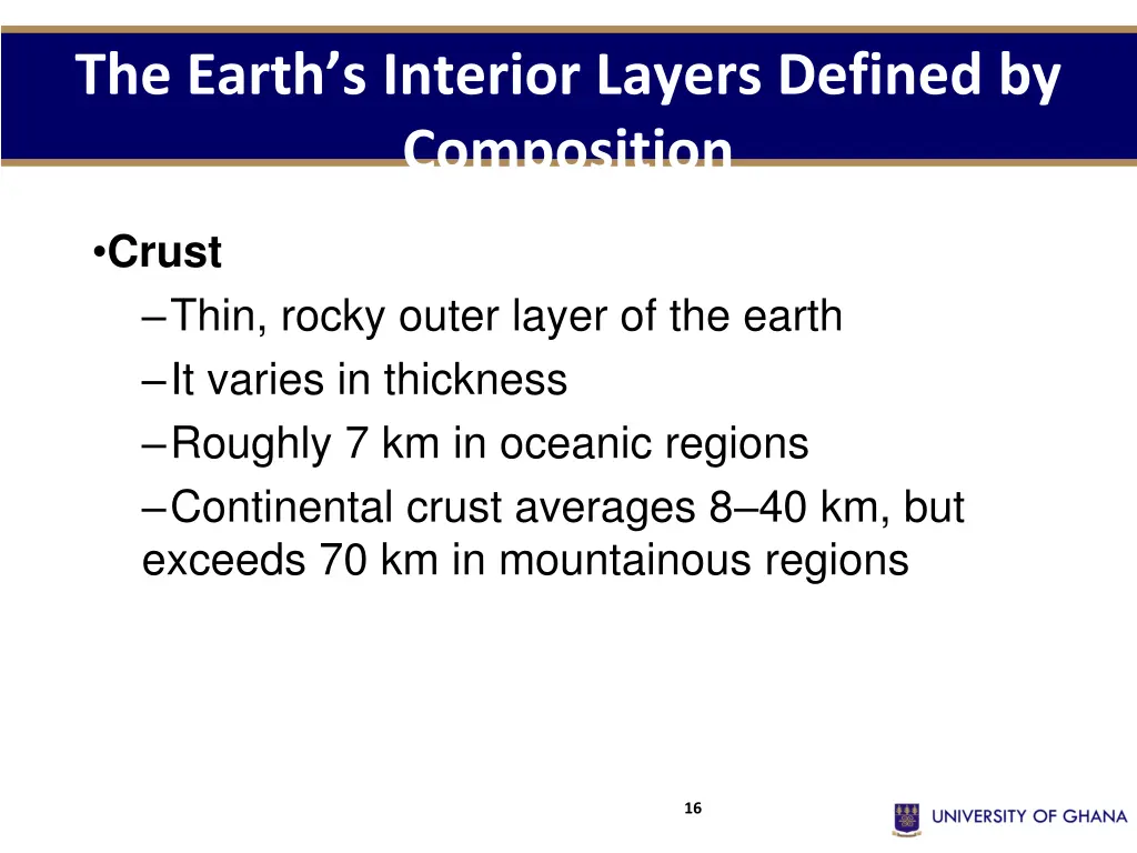 the earth s interior layers defined by composition