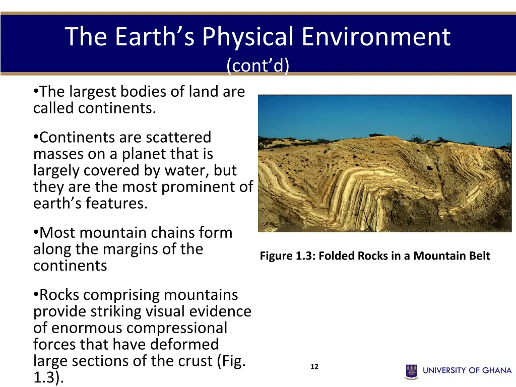 the earth s physical environment cont