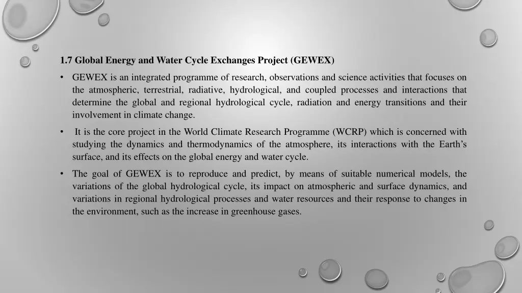 1 7 global energy and water cycle exchanges