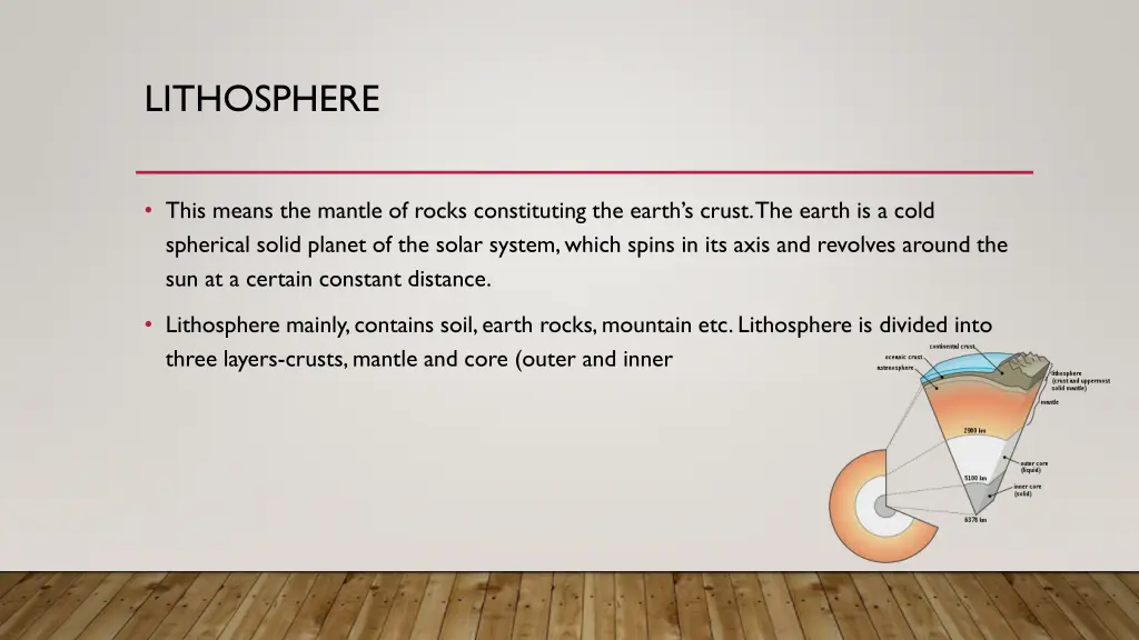 lithosphere