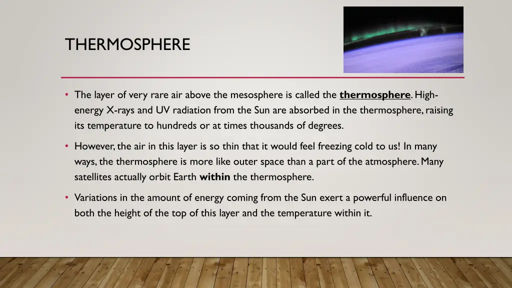 thermosphere