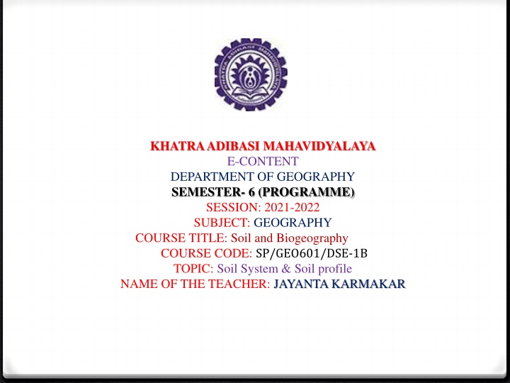 khatra adibasi mahavidyalaya e content department