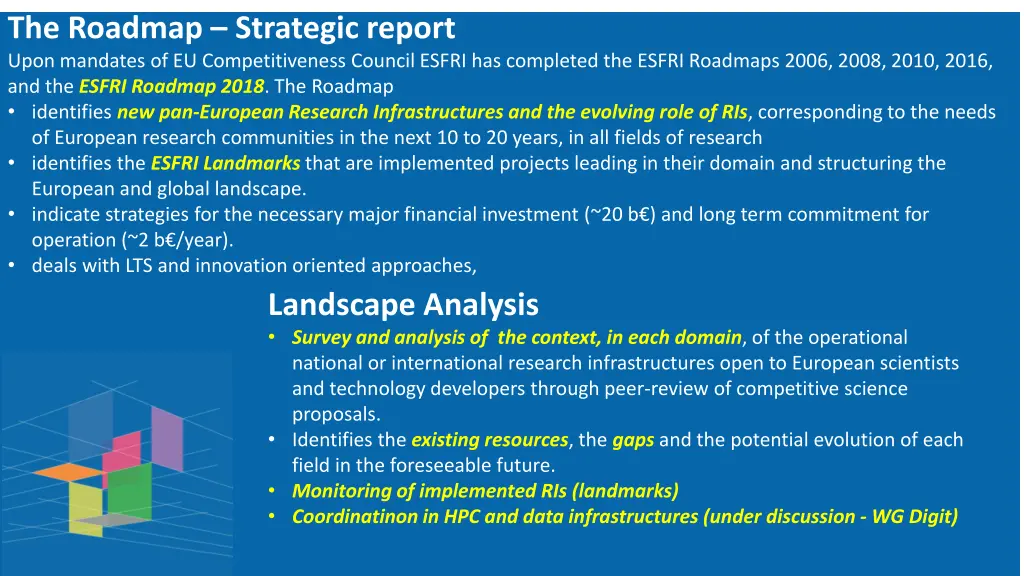 the roadmap strategic report upon mandates