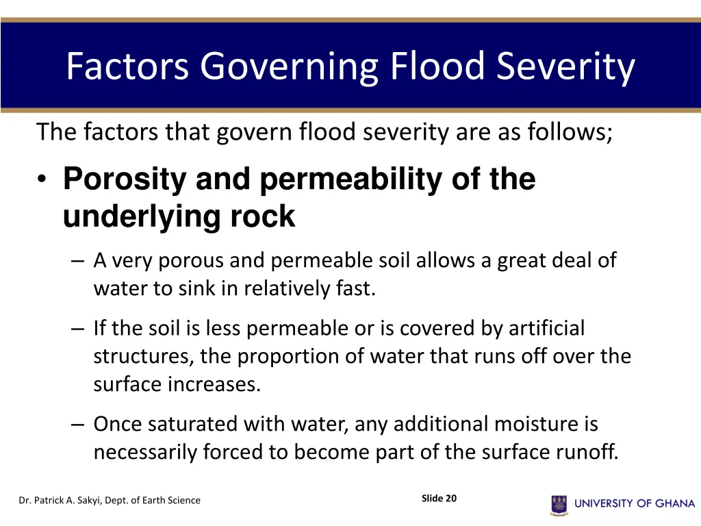 factors governing flood severity 2