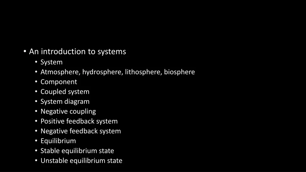 an introduction to systems system atmosphere