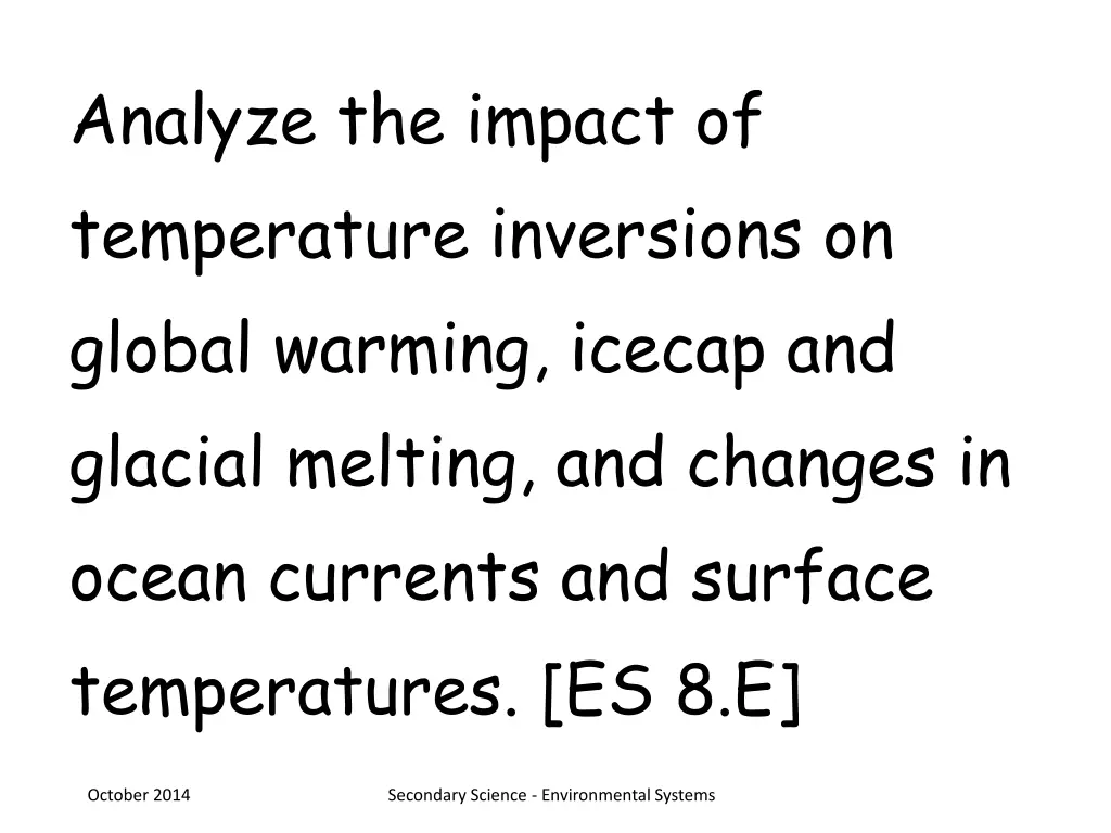 analyze the impact of temperature inversions