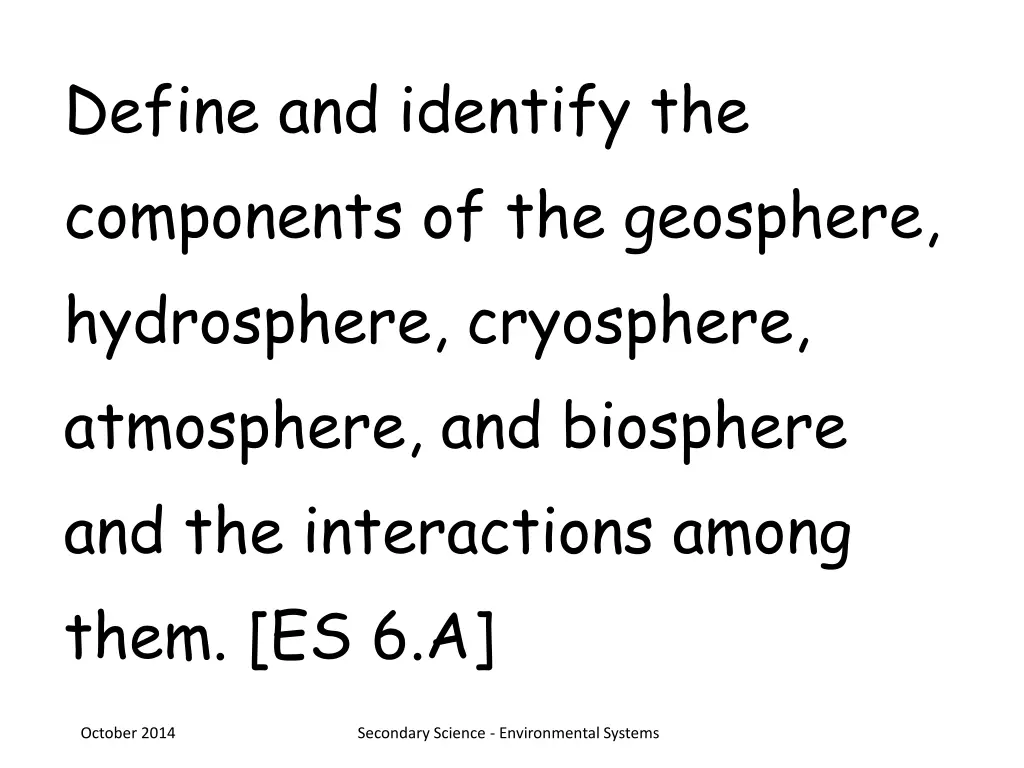 define and identify the components