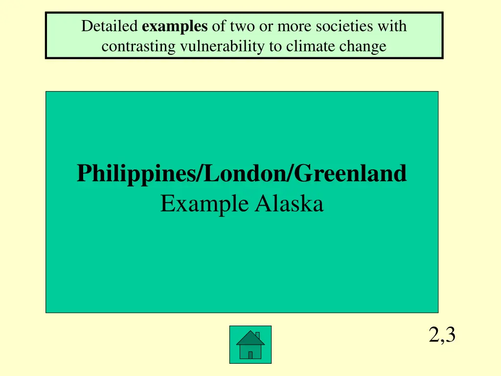 detailed examples of two or more societies with