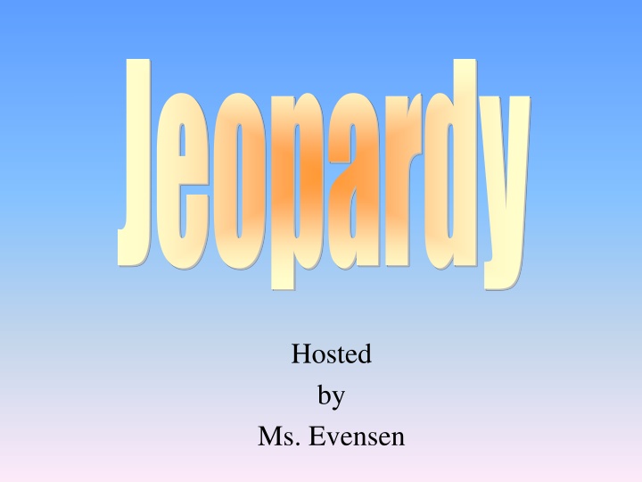 jeopardy