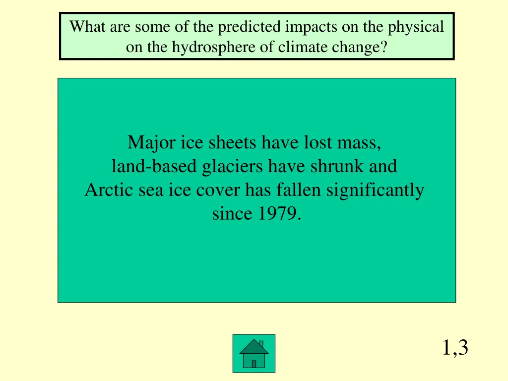 what are some of the predicted impacts