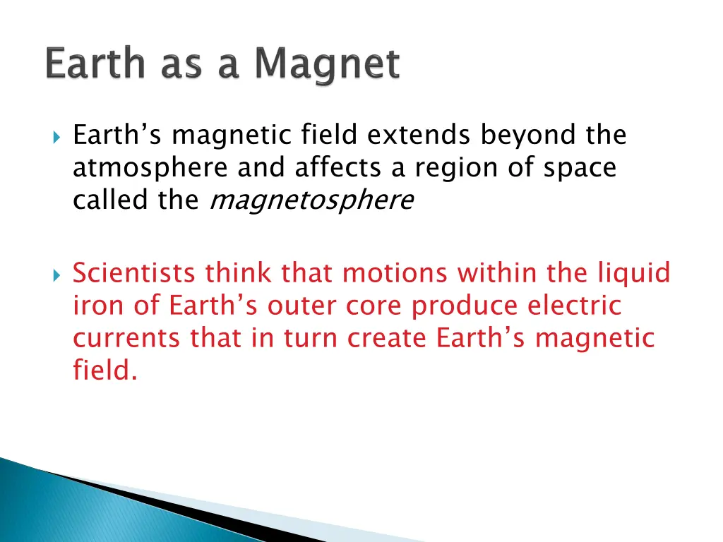 earth s magnetic field extends beyond