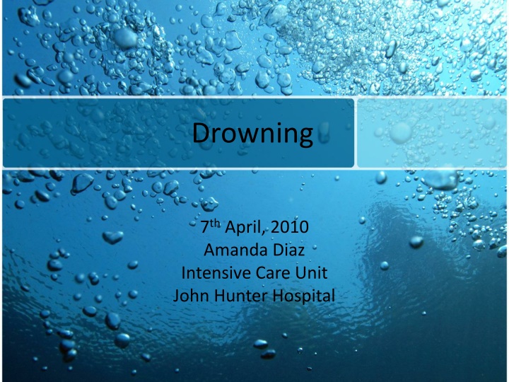 drowning