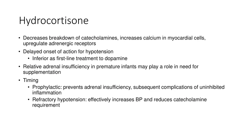 hydrocortisone