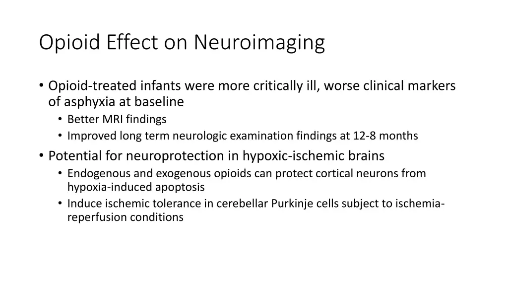 opioid effect on neuroimaging 1