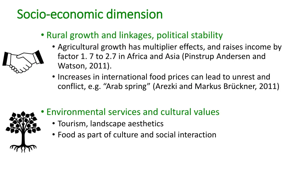 socio socio economic dimension economic dimension 1