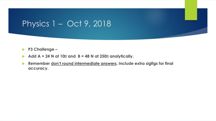 physics 1 oct 9 2018