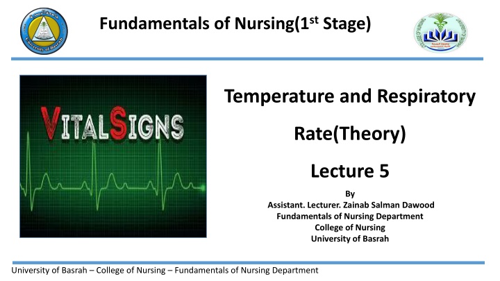 fundamentals of nursing 1 st stage