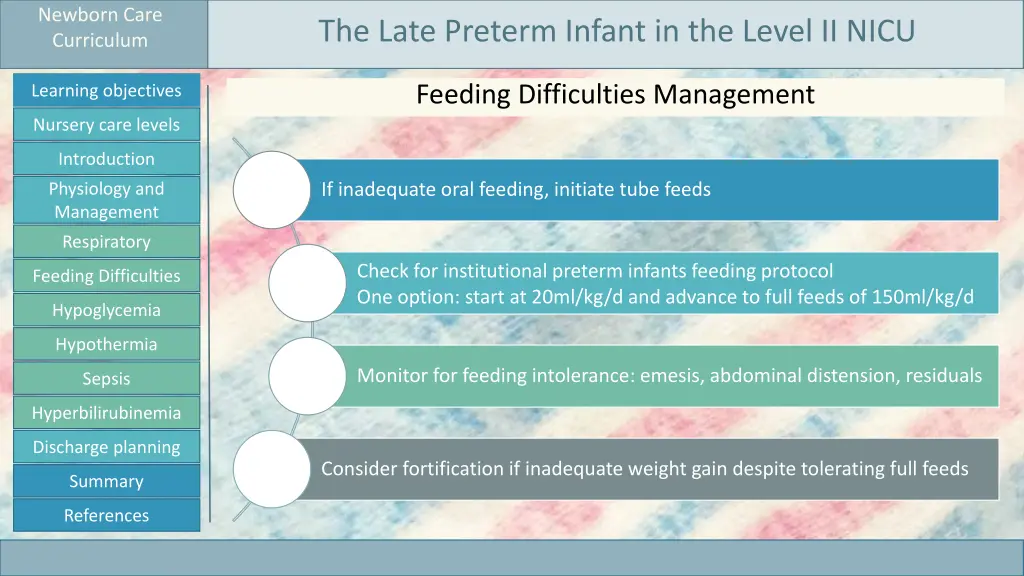 newborn care curriculum 22