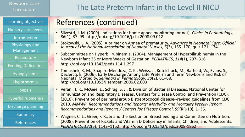 newborn care curriculum 39