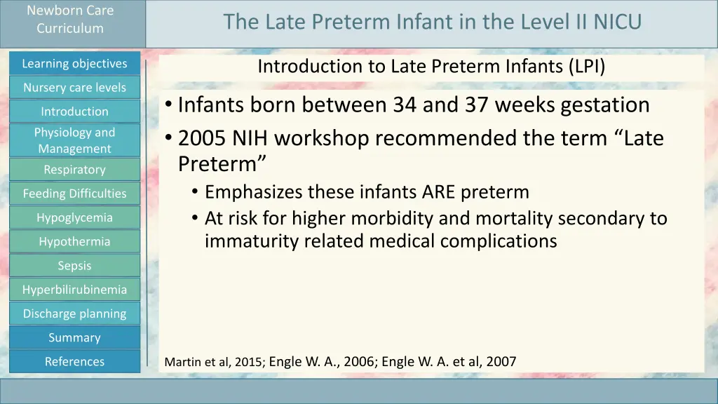 newborn care curriculum 4