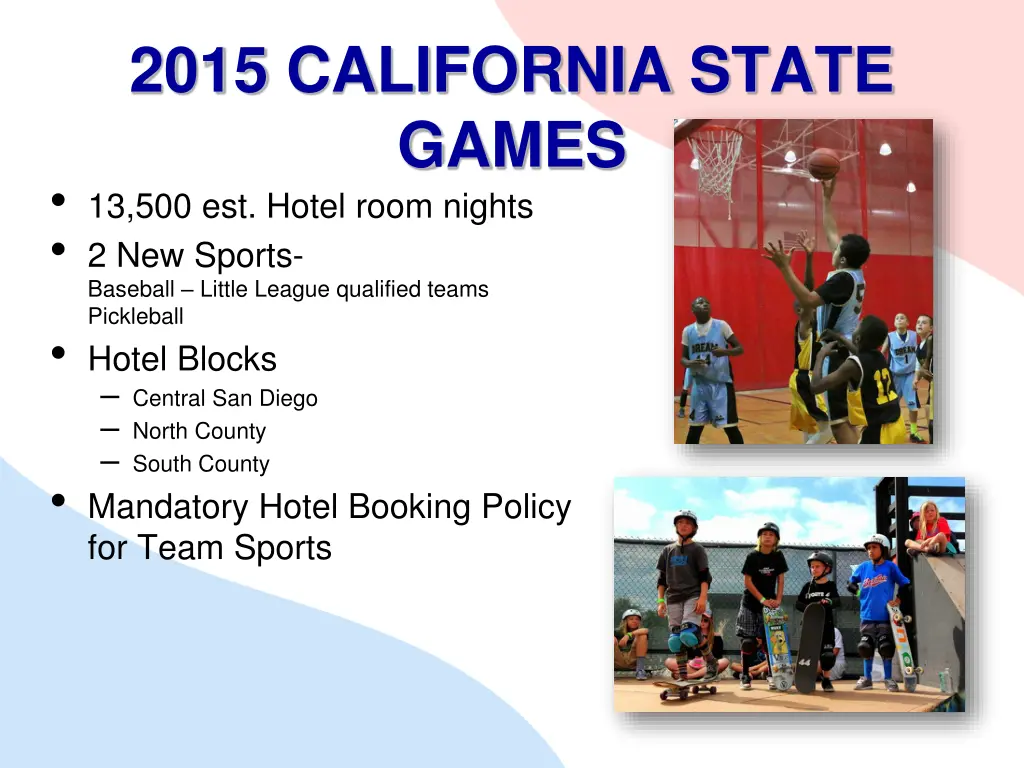 2015 california state games 13 500 est hotel room