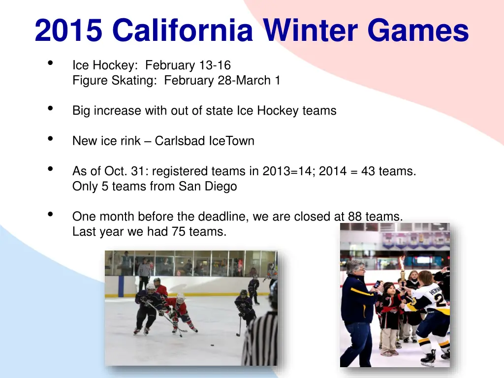 2015 california winter games ice hockey february