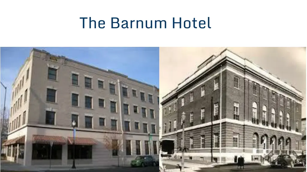 the barnum hotel