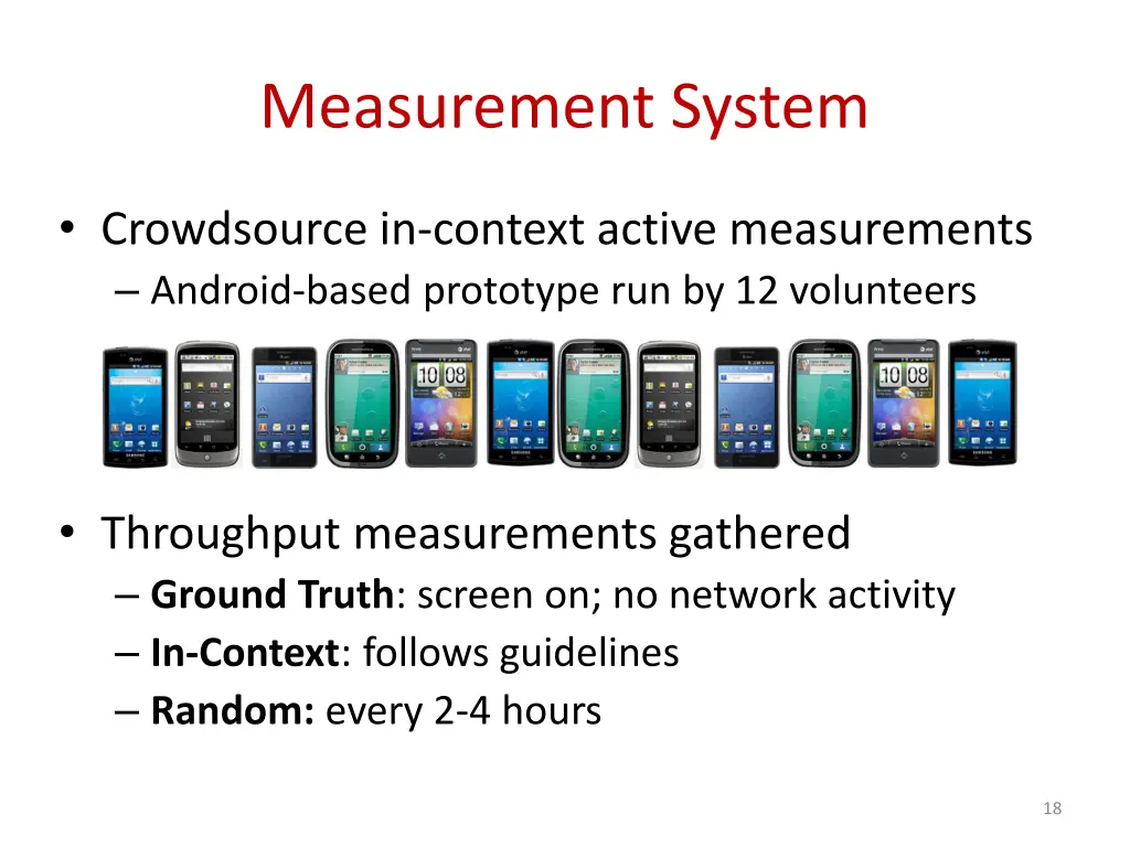 measurement system