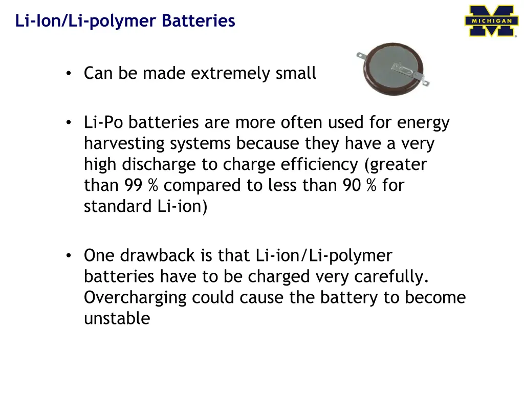 li ion li polymer batteries