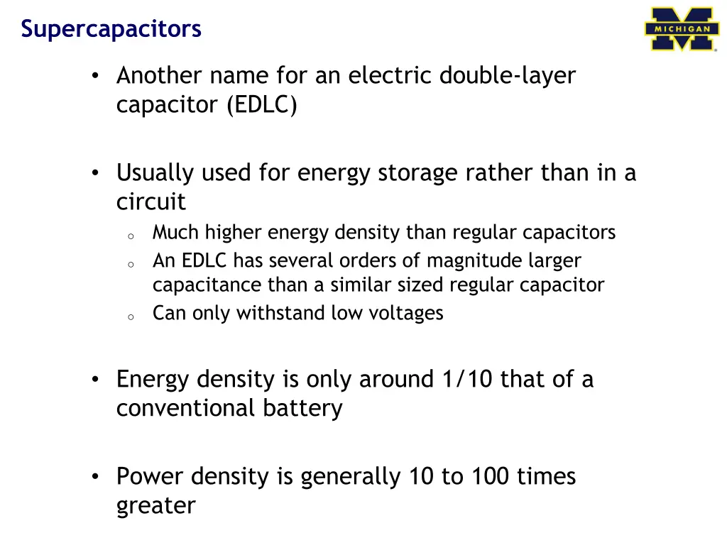 supercapacitors