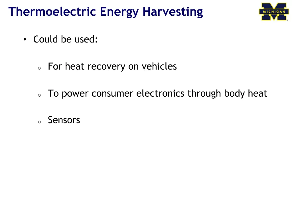 thermoelectric energy harvesting 1