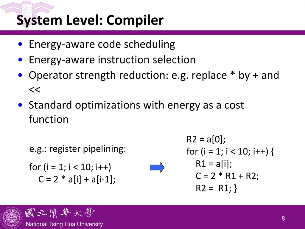 system level compiler