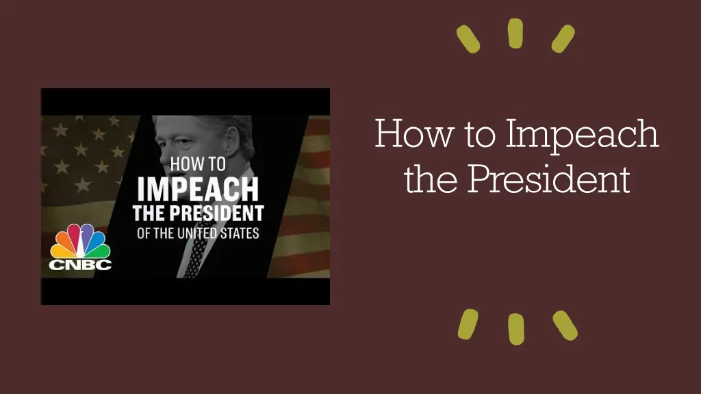 how to impeach the president