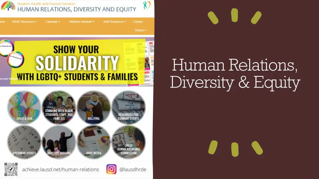 human relations diversity equity