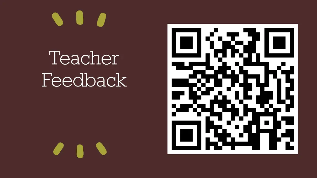 teacher feedback