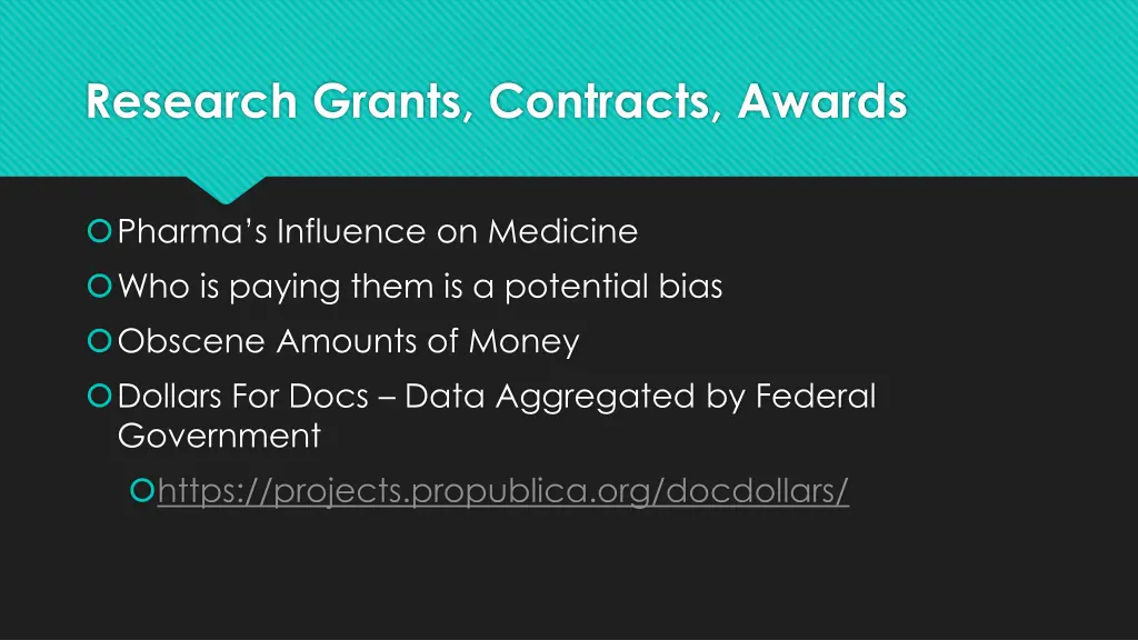 research grants contracts awards