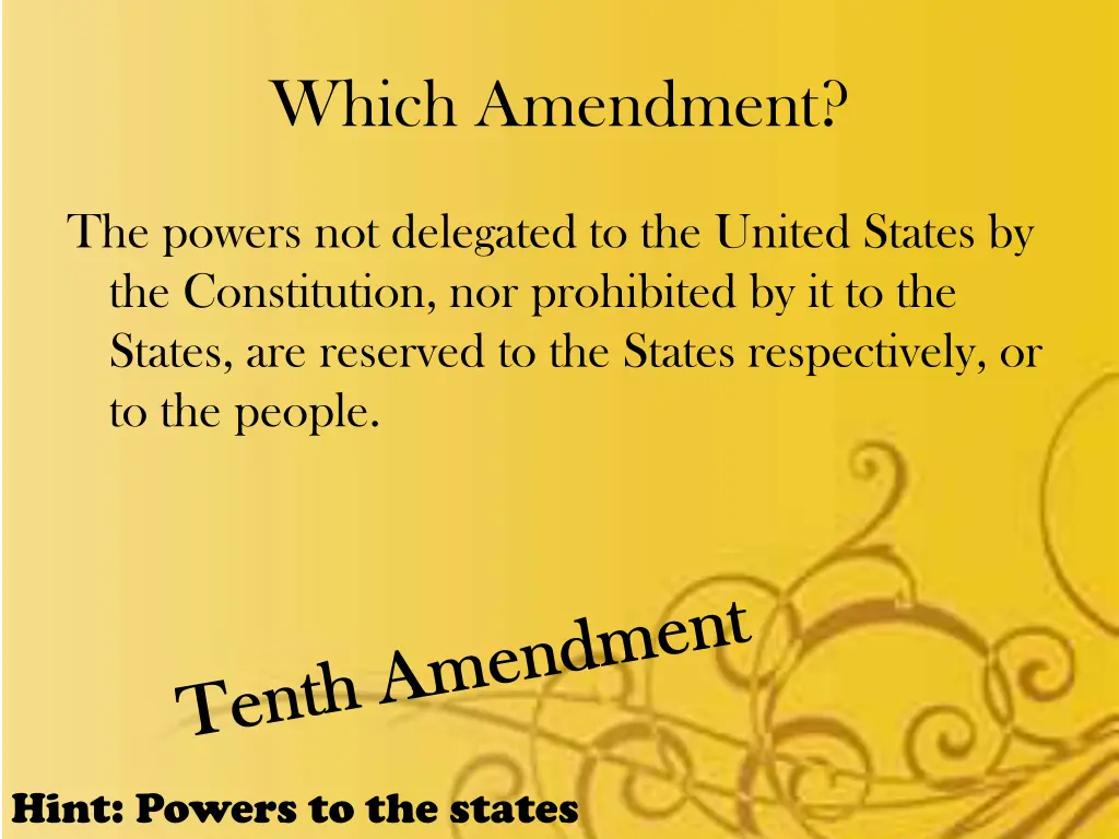 which amendment 5