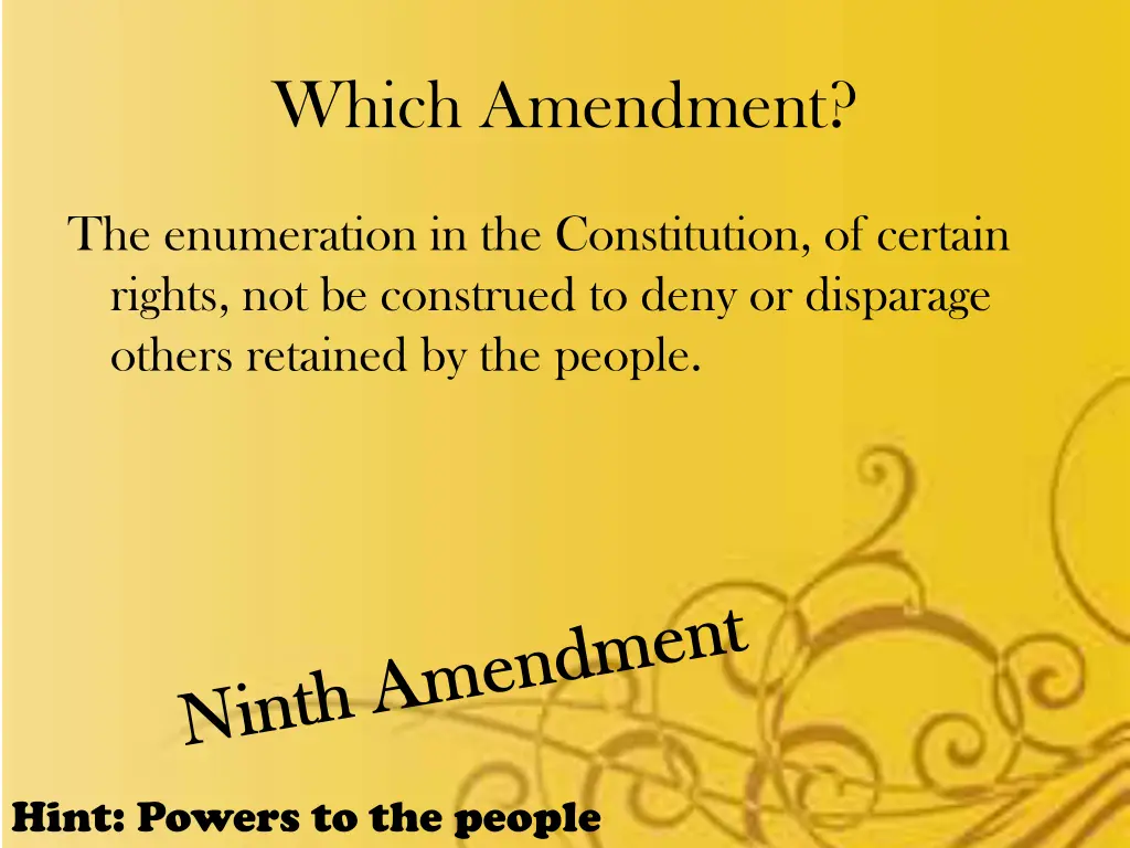 which amendment 7